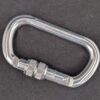 Fusion Supreme Locking Carabiner Climbing Hardware Metal Gear Accessory Used