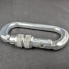 Fusion Supreme Locking Carabiner Climbing Hardware Metal Gear Accessory Used