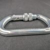Fusion Supreme Locking Carabiner Climbing Hardware Metal Gear Accessory Used