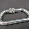 Fusion Supreme Locking Carabiner Climbing Hardware Metal Gear Accessory Used