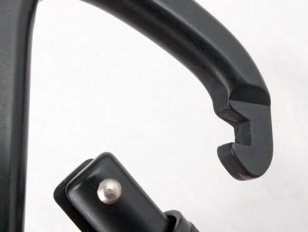 Pair of Fusion 9320-3 Screw-Lock Carabiners 23kN Black Climbing Industrial Gear