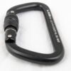 Fusion Climb Aluminum D-Shaped Carabiner Screw-Lock Gate 23kN Rated Batch 160107