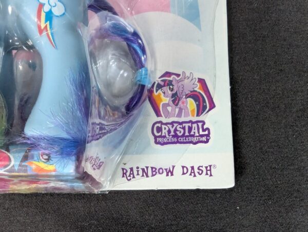 Hasbro My Little Pony Friendship is Magic Rainbow Dash Crystal Princess 2012 New