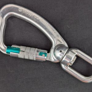 US Rigging Swivel Locking Carabiner USR-221-A3TU Metal Climbing Hardware