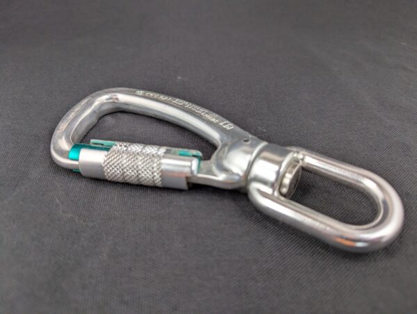 US Rigging Swivel Locking Carabiner USR-221-A3TU Metal Climbing Hardware