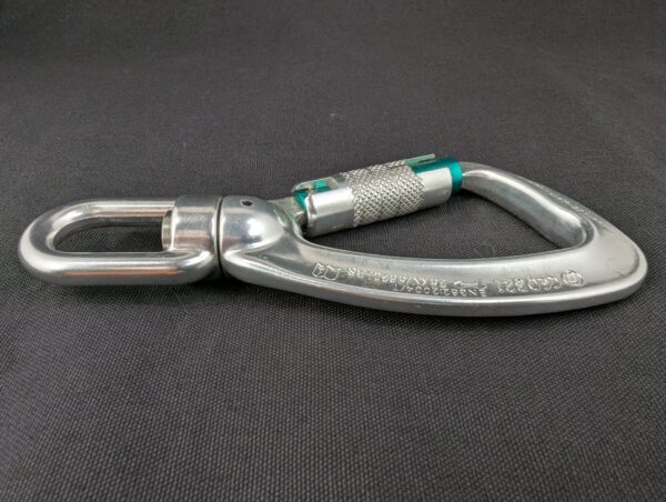US Rigging Swivel Locking Carabiner USR-221-A3TU Metal Climbing Hardware