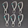 US Rigging Swivel Locking Carabiner USR-221-A3TU Metal Climbing Hardware
