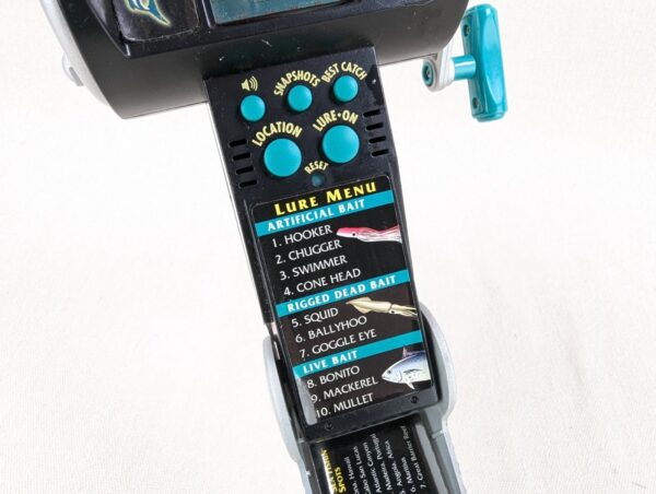 10-4684.jpg Radica Deep Sea Fishin' Handheld Game 1990s Electronic Toy Collectible Good