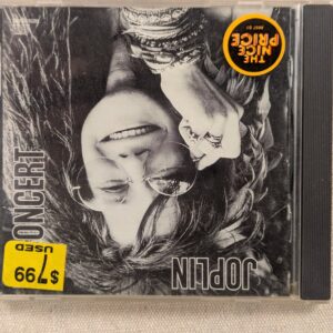 Janis Joplin In Concert CD Columbia CGK 31160 Big Brother Full Tilt Boogie Band