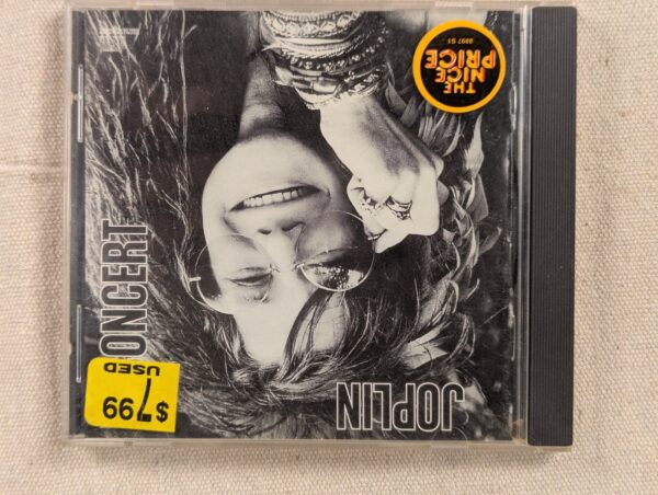 Janis Joplin In Concert CD Columbia CGK 31160 Big Brother Full Tilt Boogie Band