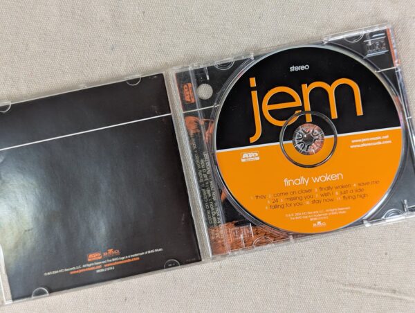 Jem Finally Woken Audio CD 2004 ATO Records 88088-21519-2 Original Jewel Case