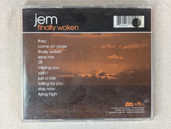 Jem Finally Woken Audio CD 2004 ATO Records 88088-21519-2 Original Jewel Case