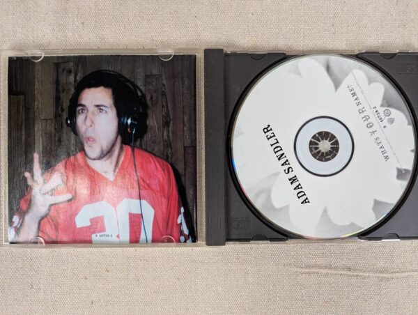 Adam Sandler What's Your Name? Comedy Audio CD 1997 Original Jewel Case Album