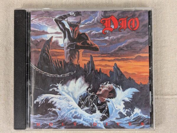 10-4718.jpg Dio Holy Diver Audio CD 1983 Heavy Metal Album Original Jewel Case Very Good