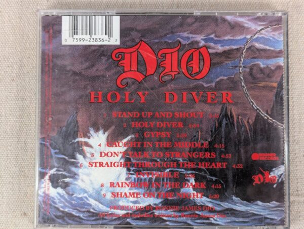10-4721.jpg Dio Holy Diver Audio CD 1983 Heavy Metal Album Original Jewel Case Very Good