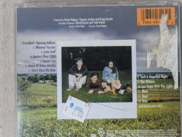 Geggy Tah Sacred Cow Audio CD 1996 Luaka Bop Warner Bros Original Jewel Case ...