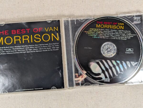 Van Morrison The Best of Van Morrison 1990 Compilation CD Polydor Exile Records