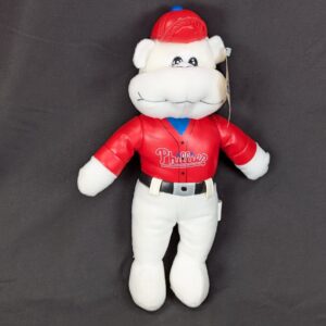 Vintage 1990s Nanco Philadelphia Phillies Bear Monkey Mascot Plush Toy MLB