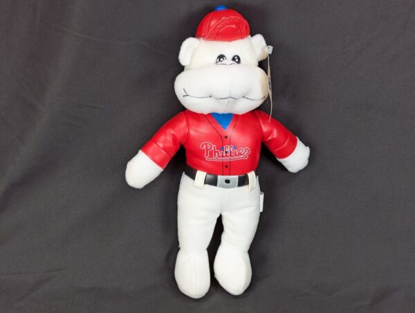 Vintage 1990s Nanco Philadelphia Phillies Bear Monkey Mascot Plush Toy MLB