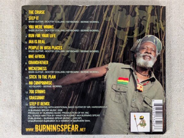 Burning Spear Jah Is Real 2008 Reggae Music CD Album Featuring Bootsy Collins