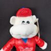 Vintage 1990s Nanco Philadelphia Phillies Bear Monkey Mascot Plush Toy MLB