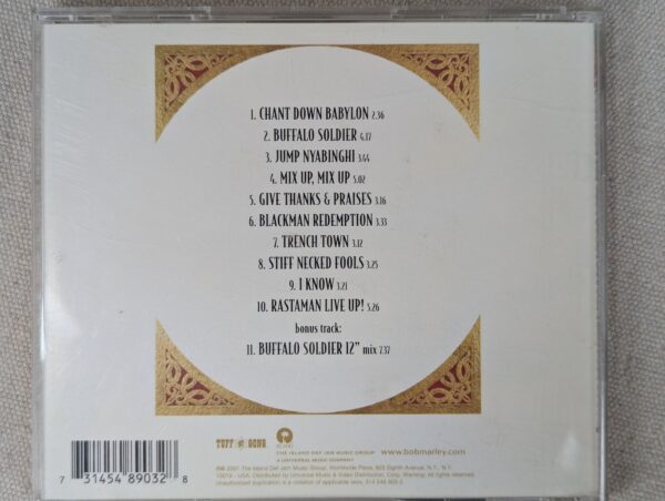 Bob Marley & The Wailers Confrontation 2001 Remastered CD Definitive Remasters