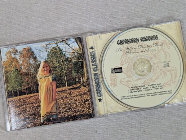 The Allman Brothers Band Brothers and Sisters Audio CD Capricorn Classics Rei...