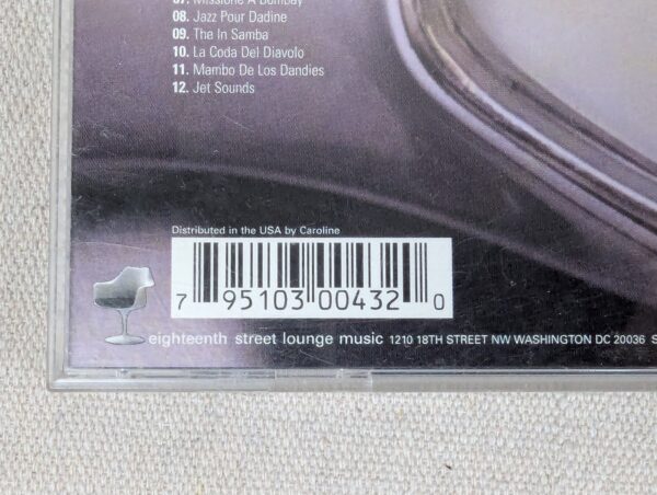 Nicola Conte Bossa Per Due Eighteenth Street Lounge Music Music CD