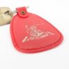 Flying Carpet Motel Room Key with Plastic Keychain White Text Metal Key Tag