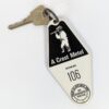 10-4827.jpg Luton Crest Motel Vintage Room Key and Dominion Lock Co Plastic Fob Collectible