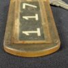 Vintage Country Squire Motel Room Key and Plastic Tag Schlage Hardware Keychain