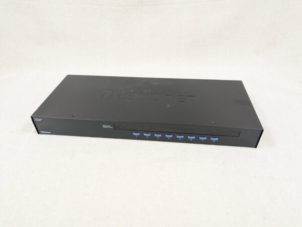 TRENDnet TK-803R 8-Port VGA USB KVM Switch Multi-Monitor Unused No AC Adapter