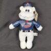 Vintage 1990s Nanco Minnesota Twins Plush Bear MLB Genuine Merchandise Tagged