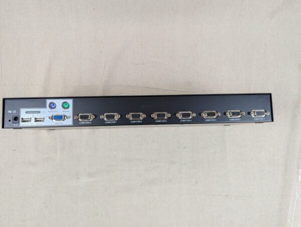 TRENDnet TK-803R 8-Port VGA USB KVM Switch Multi-Monitor Unused No AC Adapter