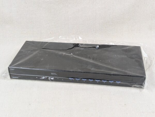 TRENDnet TK-803R 8-Port VGA USB KVM Switch Multi-Monitor Unused No AC Adapter