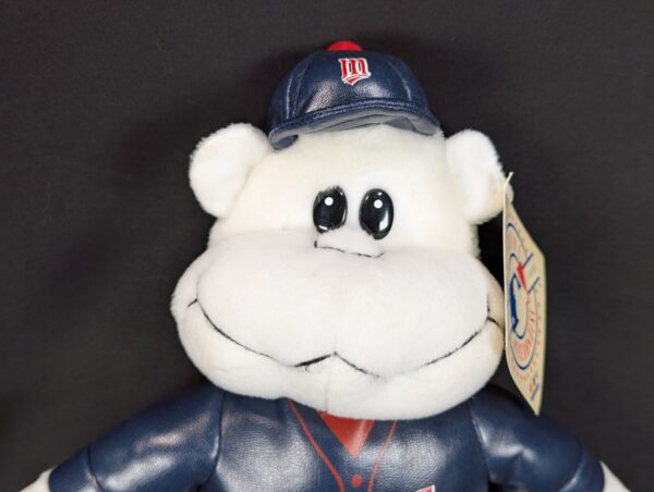 Vintage 1990s Nanco Minnesota Twins Plush Bear MLB Genuine Merchandise Tagged
