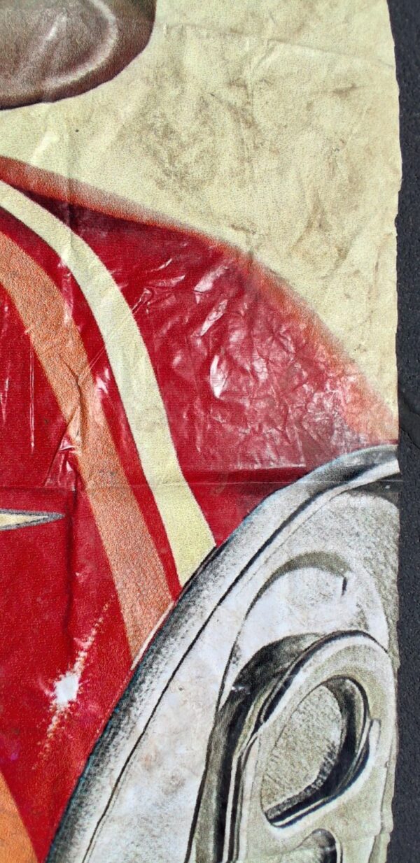Coca-Cola Vanilla Advertising Banner Large Format Heavy Duty Vinyl Red Cream ...