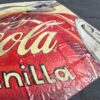 Coca-Cola Vanilla Advertising Banner Large Format Heavy Duty Vinyl Red Cream ...