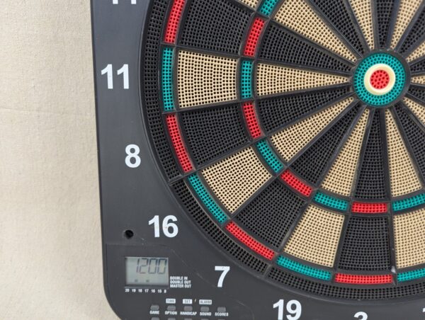 Sportcraft Electronic Dartboard Model MP90111212 Smartness Variation Good Con...