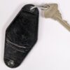 Schlage Twin City Motel Key Fob Brewer Maine 453 Wilson Street Vintage Black 256