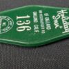 Vintage Holiday Inn Oakland Key Fob W.W. Wilcox Mfg Co Chicago Green White Si...