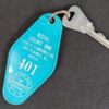 10-4959.jpg Vintage Royal Court Inn Motel Key and Plastic Fob Best Western Des Plaines Il...