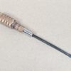 Vintage Flat-Head Screwdriver Wooden Handle Metal Ferrule Marked Taiwan Tool 10"