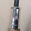 Vintage Flat-Head Screwdriver Wooden Handle Metal Ferrule Marked Taiwan Tool 10"
