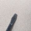 Vintage Flat-Head Screwdriver Wooden Handle Metal Ferrule Marked Taiwan Tool 10"