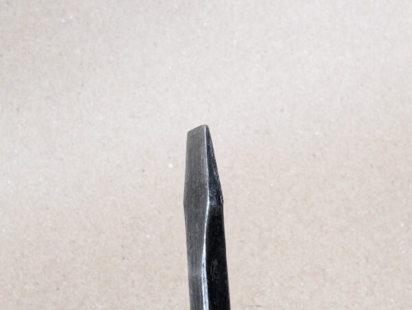Vintage Flat-Head Screwdriver Wooden Handle Metal Ferrule Marked Taiwan Tool 10"