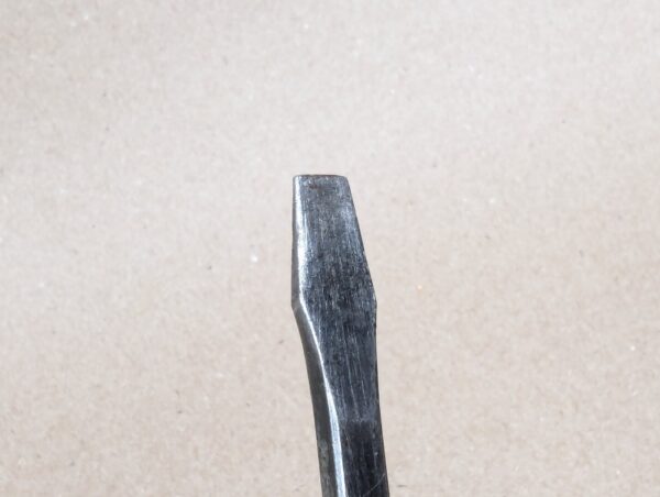 Vintage Flat-Head Screwdriver Wooden Handle Metal Ferrule Marked Taiwan Tool 10"