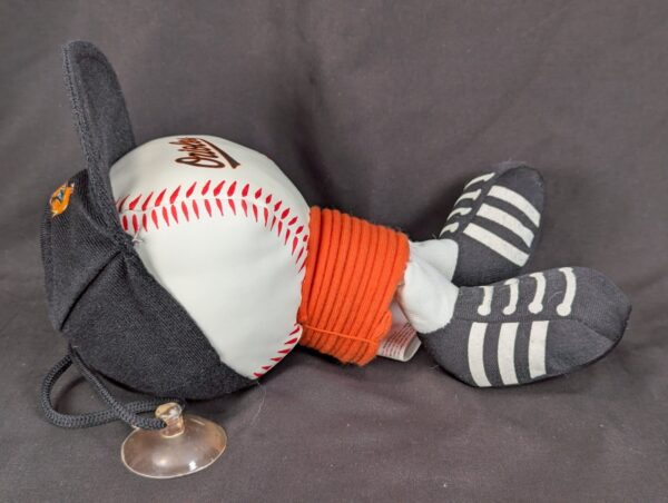 Vintage 1999 Nanco Slinky Pets Baltimore Orioles Plush Toy Baseball Cap Mascot