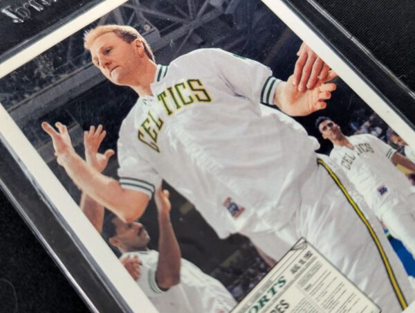 Larry Bird & Magic Johnson Upper Deck 1990 SP1 Retirement Card - Ungraded