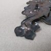 Vintage Art Nouveau Style Brass Drawer Pulls Swinging Handles Set of Three Brass